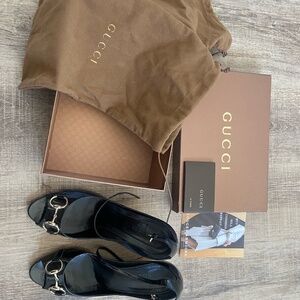 Gucci Raffia Sandals Full Set, Gucci size 11B or EU 41